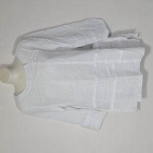 Multiples Monte Carlo White Blouse Size Small